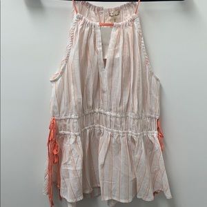 NWT Hem & Thread Flare Tank Top